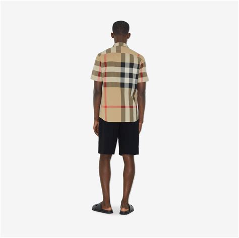 burberry lace shirt mens|burberry check cotton shirt.